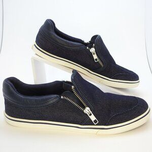 Ralph Lauren Denim “Jeorgia-NE” Slip-On Sneakers Size 9B